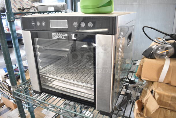 BRAND NEW! Magic Mill MFD-7070 Stainless Steel Countertop Food Dehydrator. 120 Volts, 1 Phase. Tested and Working!  - Image 2 of 5