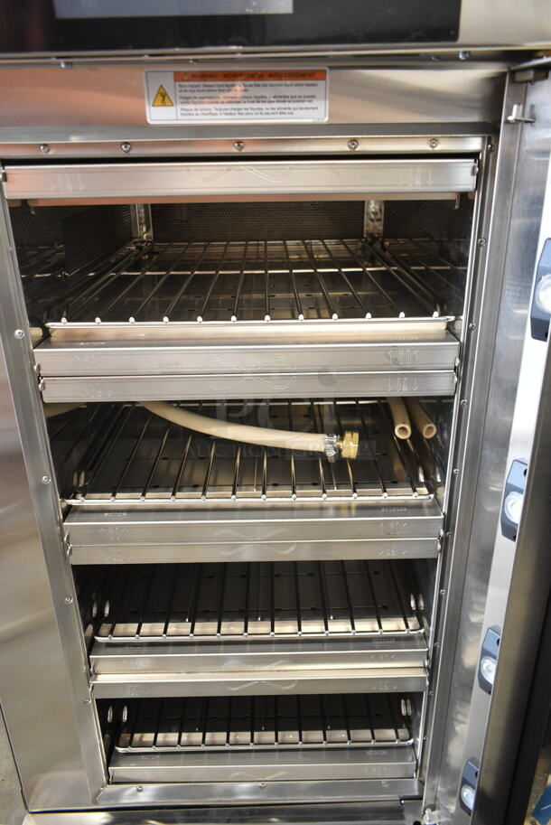 BRAND NEW SCRATCH AND DENT! 2024 Alto Shaam VMC-H4H Stainless Steel Commercial Electric Powered Vector Multi-Cook Oven. 208-240 Volts, 3 Phase. - Image 7 of 12