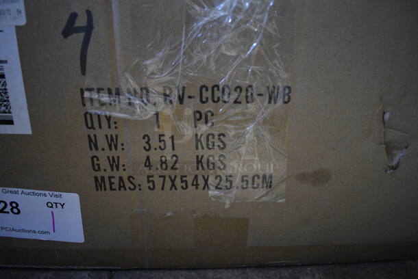 BRAND NEW SCRATCH AND DENT! Kira Home RV-CCO20-WB Light Fixture.  - Image 3 of 5