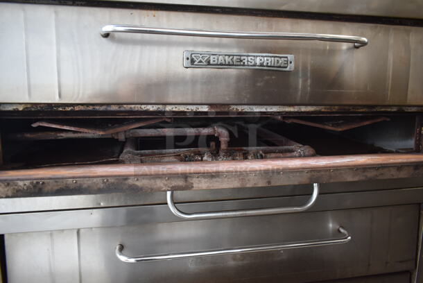 2 Bakers Pride Stainless Steel Commercial Natural Gas Powered Single Deck Pizza Oven. 2 Times Your Bid! - Image 9 of 11