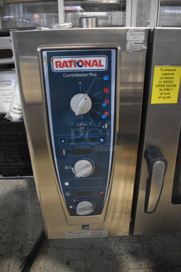 2017 Rational Model CMP62 Stainless Steel Commercial Electric Powered Combitherm Convection Oven w/ View Through Door. 208 Volts, 3 Phase. 42x38x44 - Image 5 of 8