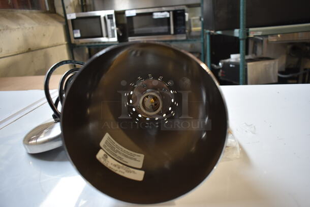 5 BRAND NEW SCRATCH AND DENT! Intertek 638-D Stainless Steel Warming Lights. 120 Volts, 1 Phase. 5 Times Your Bid! - Image 5 of 7