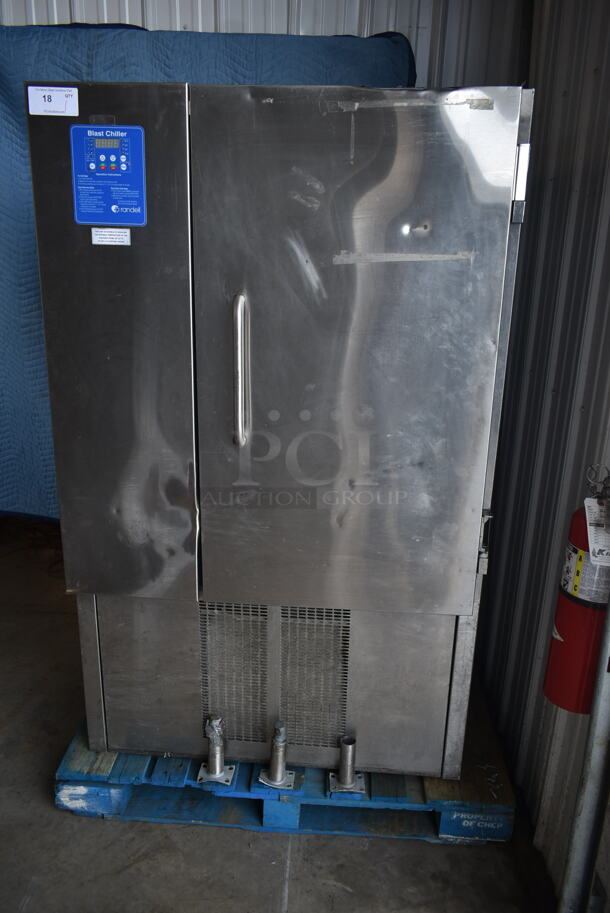 2015 Randell BC-18 Stainless Steel Commercial Blast Chiller w/ 4 Probes. 115/230 Volts, 1 Phase.