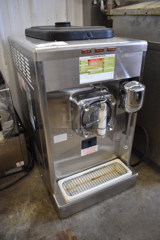 2010 Taylor Model 340D-27 Stainless Steel Commercial Countertop Single Flavor Frozen Beverage Machine w/ Drink Mixer Attachment. 208-230 Volts, 1 Phase. 18x31.5x33 - Image 3 of 7