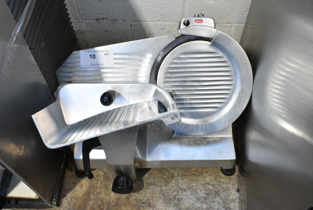 Berkel 827A Stainless Steel Commercial Countertop Meat Slicer w/ Blade Sharpener. 115 Volts, 1 Phase. Tested and Working! - Image 3 of 7