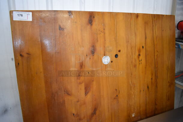 Wooden Tabletop. 52.5x62x2.5 - Image 2 of 3