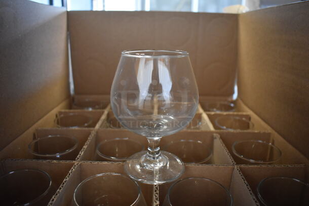 5 Boxes of Various BRAND NEW! Glasses; 3 Boxes of 36 Arcoroc Hi Ball, Box of 24 Embassy Brandy and Box of 36 Arcoroc Excalibur Goblet. 5 Times Your Bid! - Image 8 of 12