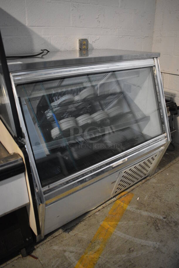 Leader Model CDL48 Stainless Steel Commercial Floor Style Deli Display Case Merchandiser. 115 Volts, 1 Phase. 48x33x45. Tested and Working! - Image 2 of 5