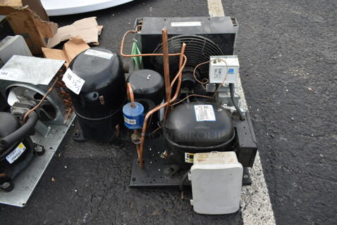 Copeland RST55C1E-CAV-109 Compressor and Extra Motor. 208-230 Volts, 1 Phase. 