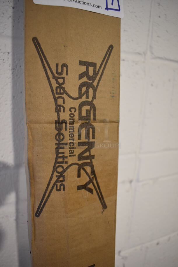 ALL ONE MONEY! Lot of 4 BRAND NEW IN BOX! Regency 460ECP86 Wire Shelving Poles. 86" - Image 2 of 5