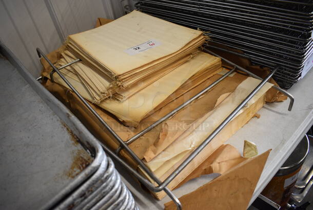 ALL ONE MONEY! Lot of Fryer Sheets and Metal Pieces! - Image 3 of 3
