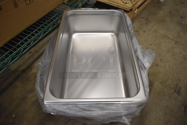 12 BRAND NEW IN BOX! Winco SPJH-106 Stainless Steel Full Size Drop In Bins. 1/1x6. 12 Times Your Bid! - Image 2 of 5