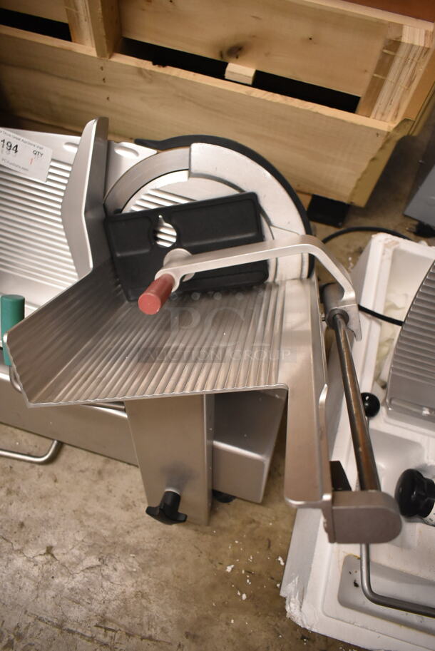 2018 Bizerba GSP H Metal Commercial Countertop Meat Slicer. 120 Volts, 1 Phase. Cannot Test Due To Missing Power Cord - Image 3 of 6