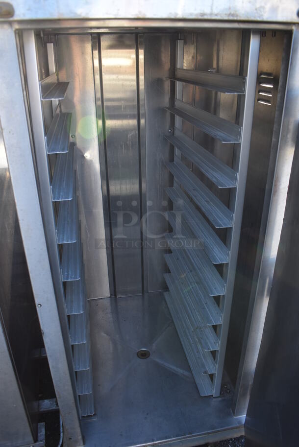 Stainless Steel Commercial Enclosed Pan Rack on Commercial Casters. 27x34x58 - Image 4 of 5