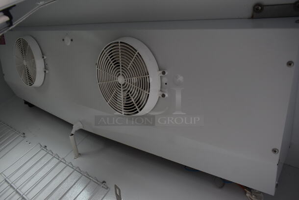 Master-Bilt MBGFP74-HG Metal Commercial 3 Door Reach In Freezer Merchandiser w/ Poly Coated Racks. 115/208-230 Volts, 1 Phase. Tested and Working! - Image 12 of 12