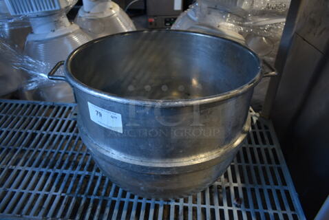 Hobart VML 80 Metal Commercial 80 Quart Mixing Bowl. 
