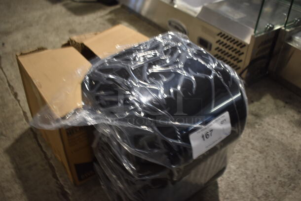 BRAND NEW IN BOX! Boardwalk Black Poly Wall Mount Paper Towel Dispenser. - Image 2 of 4