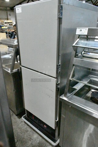 2014 Metro CC5953AREV Metal Commercial Heated Holding Cabinet on Commercial Casters. 120 Volts, 1 Phase. Tested and Working!