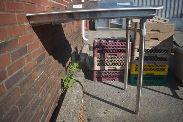 KCS Commercial Stainless Steel Dishwasher Table On Galvanized Legs - Image 5 of 6