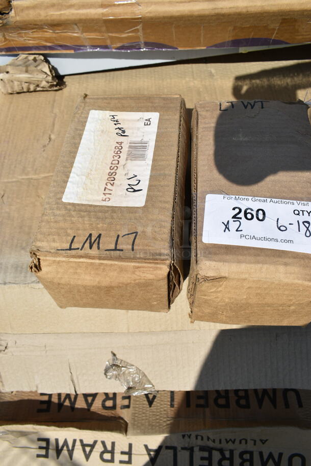 BRAND NEW SCRATCH AND DENT! Lot of 2 Boxes of Hardware for Curton Kitchen Door - Image 1 of 3