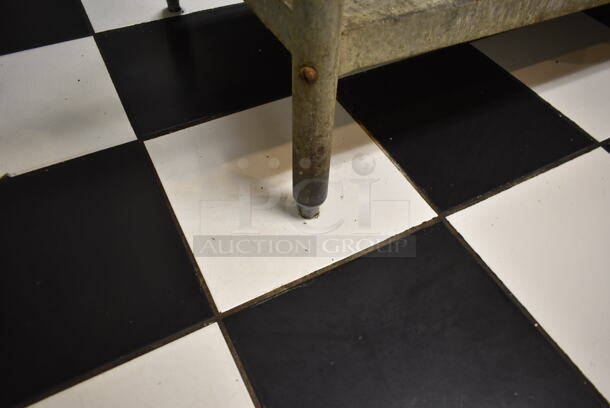 Stainless Steel Commercial Table w/ Under Shelf. Does Not Include Contents. (kitchen) - Image 5 of 5