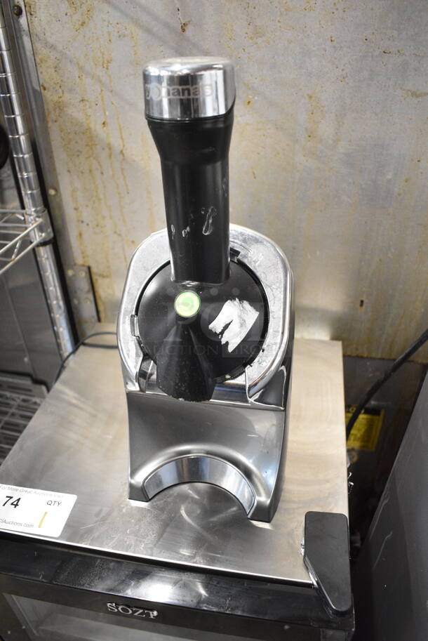 Yonanas 978 Metal Countertop Soft-Serve Dessert Maker. 120 Volts, 1 Phase. Tested and Working! - Image 1 of 8