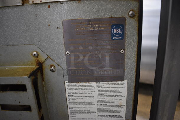 2 2011/2015 Turbochef Model NGCD6 Tornado Stainless Steel Commercial Countertop Electric Powered Rapid Cook Ovens on Stainless Steel Commercial 2 Tier Equipment Stand on Commercial Casters. 208/240 Volts, 1 Phase. 30x30x60. 2 Times Your Bid! - Image 9 of 9