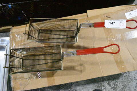 2 Metal Fry Baskets. 2 Times Your Bid! 