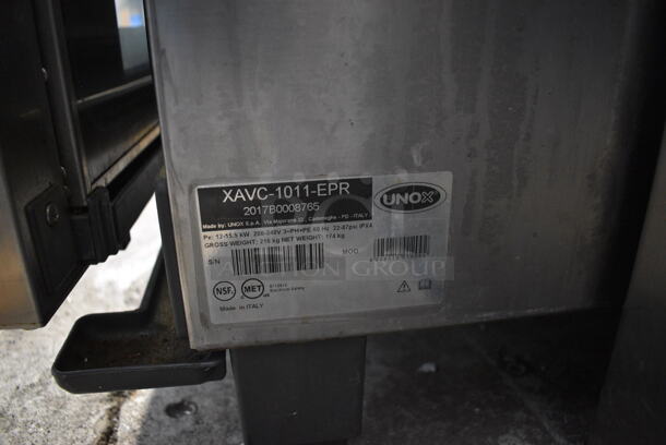 Cadco Model XAVC-1011-EPR Stainless Steel Commercial Electric Powered Convection Oven w/ View Through Door. 208-240 Volts, 3 Phase. 30x29x40 - Image 6 of 6