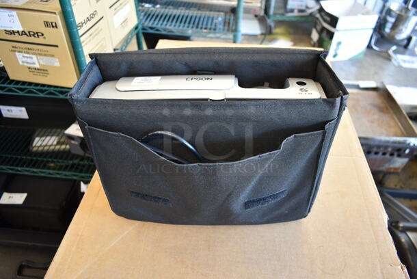 Epson EMP-S4 Projector in Bag. 100-240 Volts, 1 Phase.  - Image 2 of 9