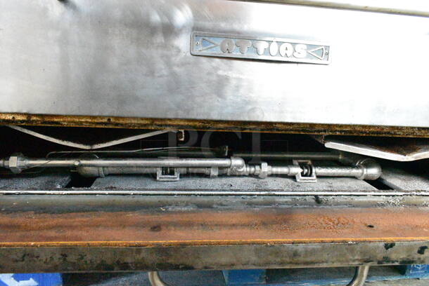 2 Bakers Pride JS 6-18 Stainless STeel Commercial Natural Gas Powered Single Deck Pizza Oven w/ Cooking Stones. 100,000 BTU. 2 Times Your Bid!  - Image 10 of 12