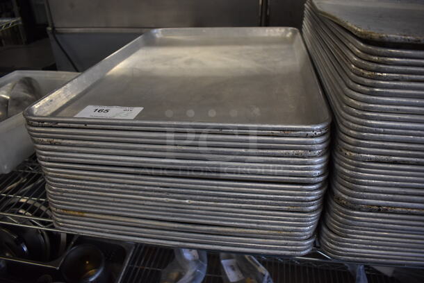 23 Metal Full Size Baking Pans. 18x26x1. 23 Times Your Bid! - Image 3 of 4