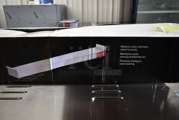 BRAND NEW SCRATCH AND DENT! Avantco 177SW48T 48" High Wattage Strip Warmer with On/Off Toggle Controls. 120 Volts, 1 Phase.  - Image 4 of 6
