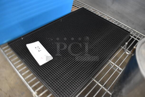 4 Black Bar Mats. 12x18x0.5. 4 Times Your Bid! - Image 2 of 3