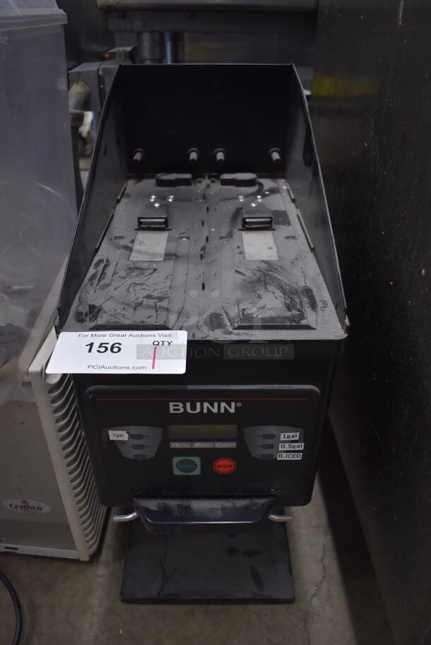 2017 Bunn MHG Stainless Steel Commercial Countertop Coffee Bean Grinder. 120 Volts, 1 Phase. 9x16x23. Cannot Test Without Hoppers - Image 1 of 5