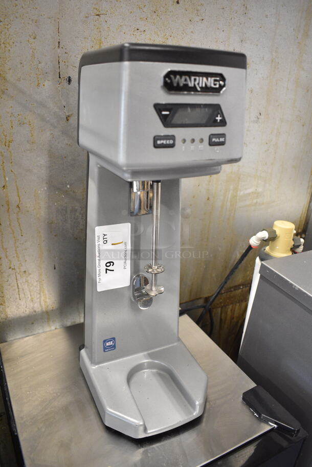 Waring WDM120TX Metal Commercial Countertop Drink Mixer. 120 Volts, 1 Phase. Tested and Does Not Power On - Image 2 of 5