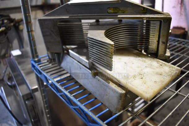 Metal Countertop Tomato Slicer. 8x16x8 - Image 3 of 4