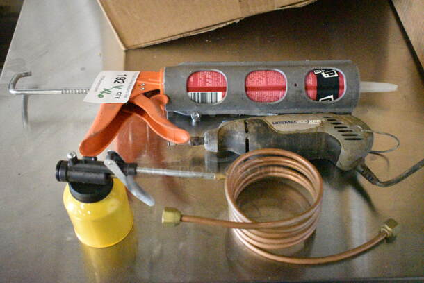 ALL ONE MONEY! Lot of Various Items Including Caulk Gun - Image 2 of 3