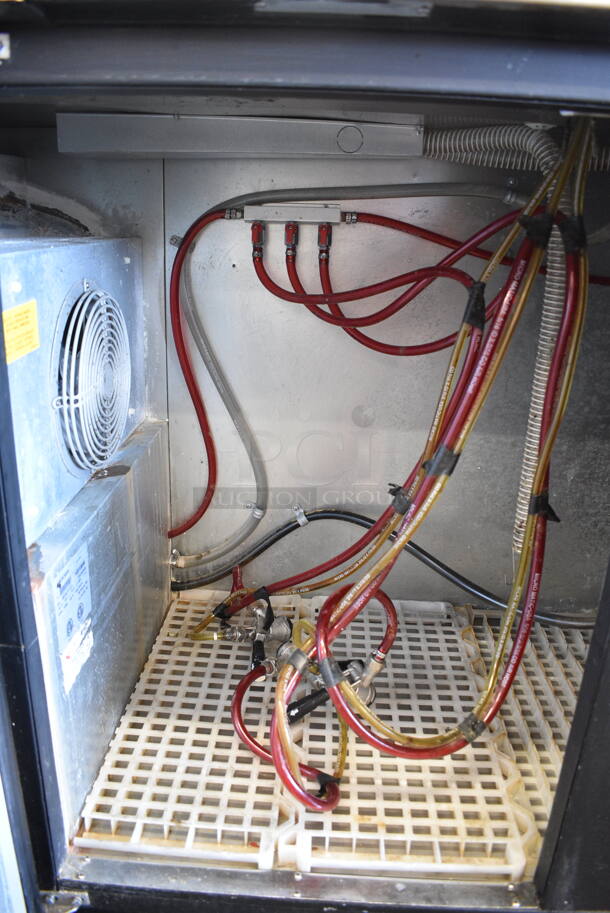 Micro Matic MDD-68 Metal Commercial Direct Draw Kegerator w/ Two 3 Tap Towers and Couplers. Goes GREAT w/ Lots 82 and 83! 115 Volts, 1 Phase. Tested and Working! - Image 5 of 6