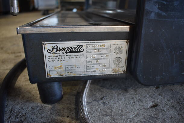 Brugnetti Model Meta Stainless Steel Commercial Countertop 2 Group Espresso Machine w/ 3 Portafilters and Steam Wands. 230 Volts. 27.5x21.5x19.5 - Image 7 of 7
