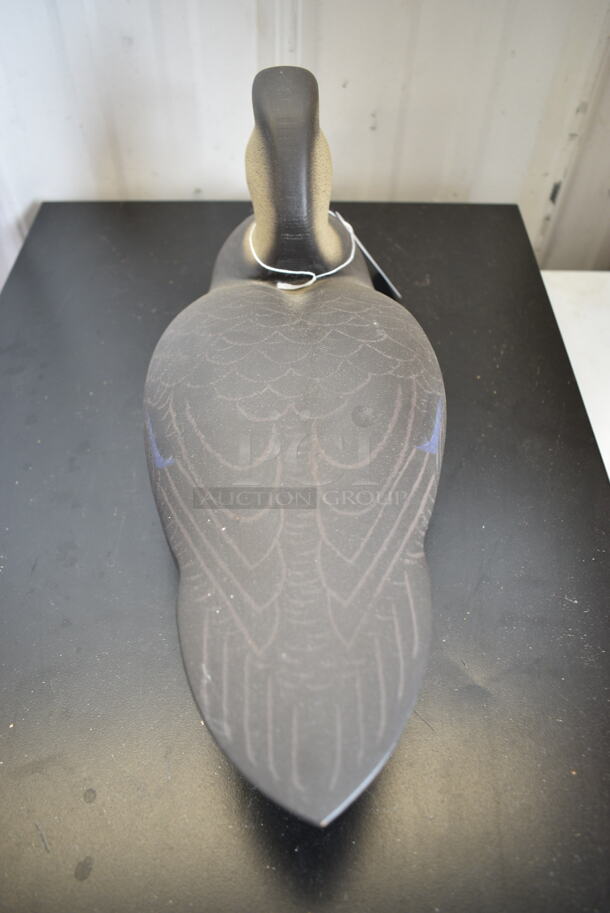 Hand Carved Duck Decoy signed by Award Winning Artist, Ken Scheimreif - Image 6 of 7