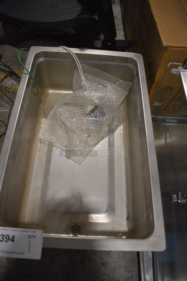 Metal Commercial Single Bay Drop In. 14x22x9 - Image 2 of 3