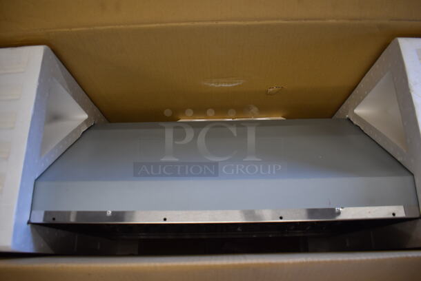 BRAND NEW SCRATCH AND DENT! Best CPDI362SB Stainless Steel 36" Range Hood. Stock Picture Used For Gallery Picture. - Image 3 of 8