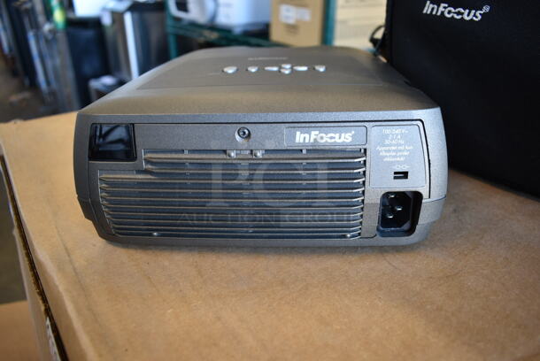 InFocus LP280 Projector in Bag.  - Image 6 of 7