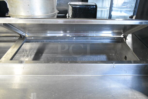 2018 Delfield 18691PTBMP Stainless Steel Commercial Pizza Prep Table Bain Marie. 115 Volts, 1 Phase. Tested and Working! - Image 7 of 11