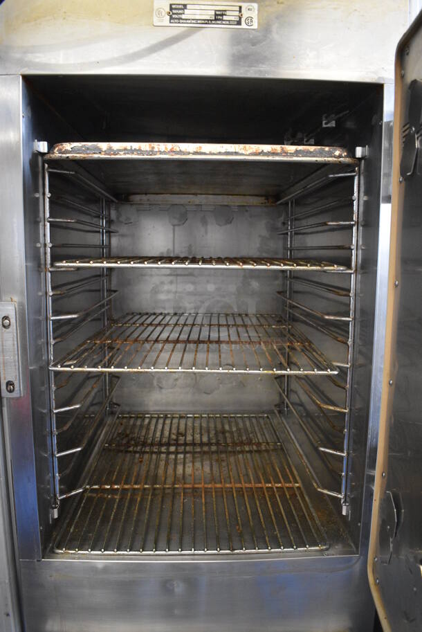 Alto Shaam Model 1000-UPS Stainless Steel Commercial Heated Holding Warming Cabinet on Commercial Casters. 208-240 Volts, 1 Phase. 22x33x74 - Image 5 of 7