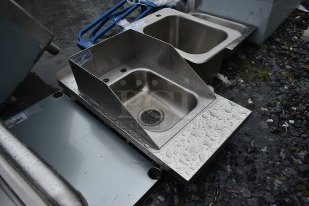 BRAND NEW SCRATCH AND DENT! Stainless Steel Single Bay Drop In Sink Basin w/ Counter. - Image 4 of 4