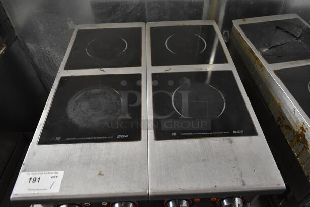 Vollrath 924HIMC Stainless Steel Commercial Countertop Electric Powered 4 Burner Induction Range. 208/240 Volts. - Image 4 of 5