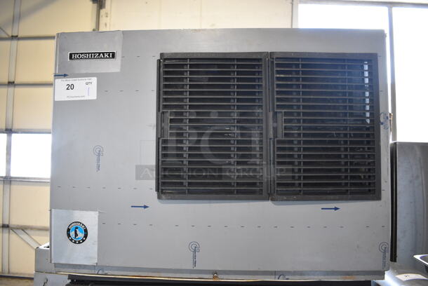 Hoshizaki Model KML-500MAJ Stainless Steel Commercial Ice Head on Manitowoc Model B570 Commercial Ice Bin. 115 Volts, 1 Phase. 31x34x73 - Image 3 of 7