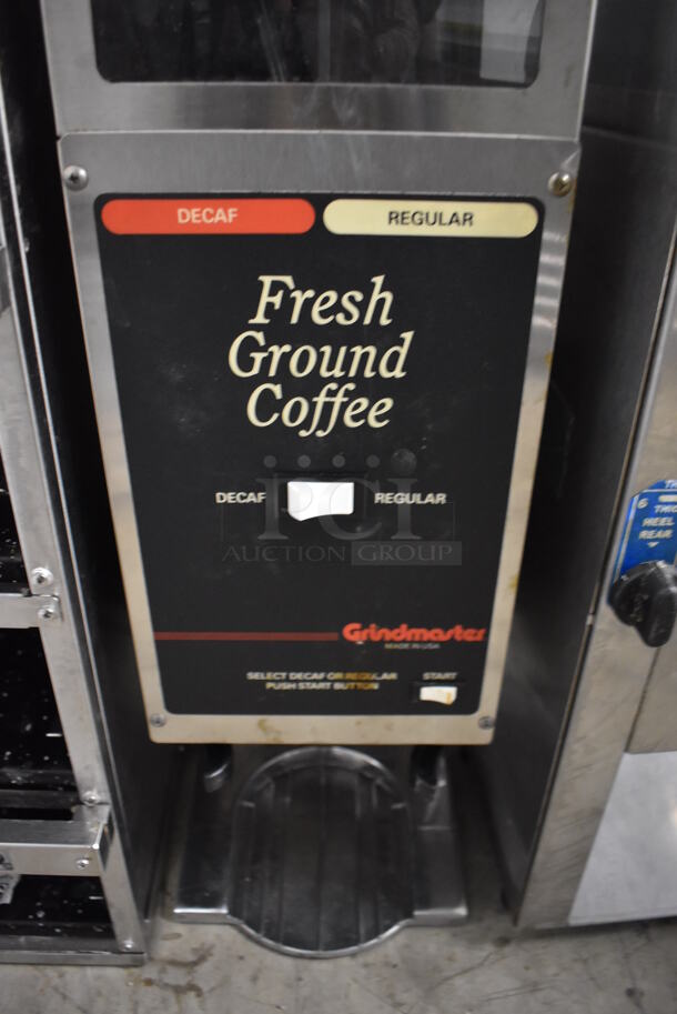 Grindmaster 250 Stainless Steel Commercial Countertop Coffee Bean Grinder. 115 Volts, 1 Phase. 8x14x28. Tested and Working! - Image 4 of 7